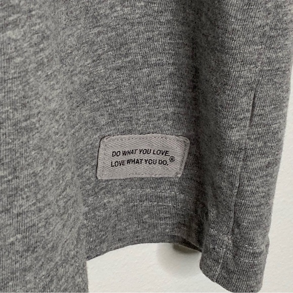 Life Is Good Grey Tape Measure Crusher Tee - Picture 5 of 7